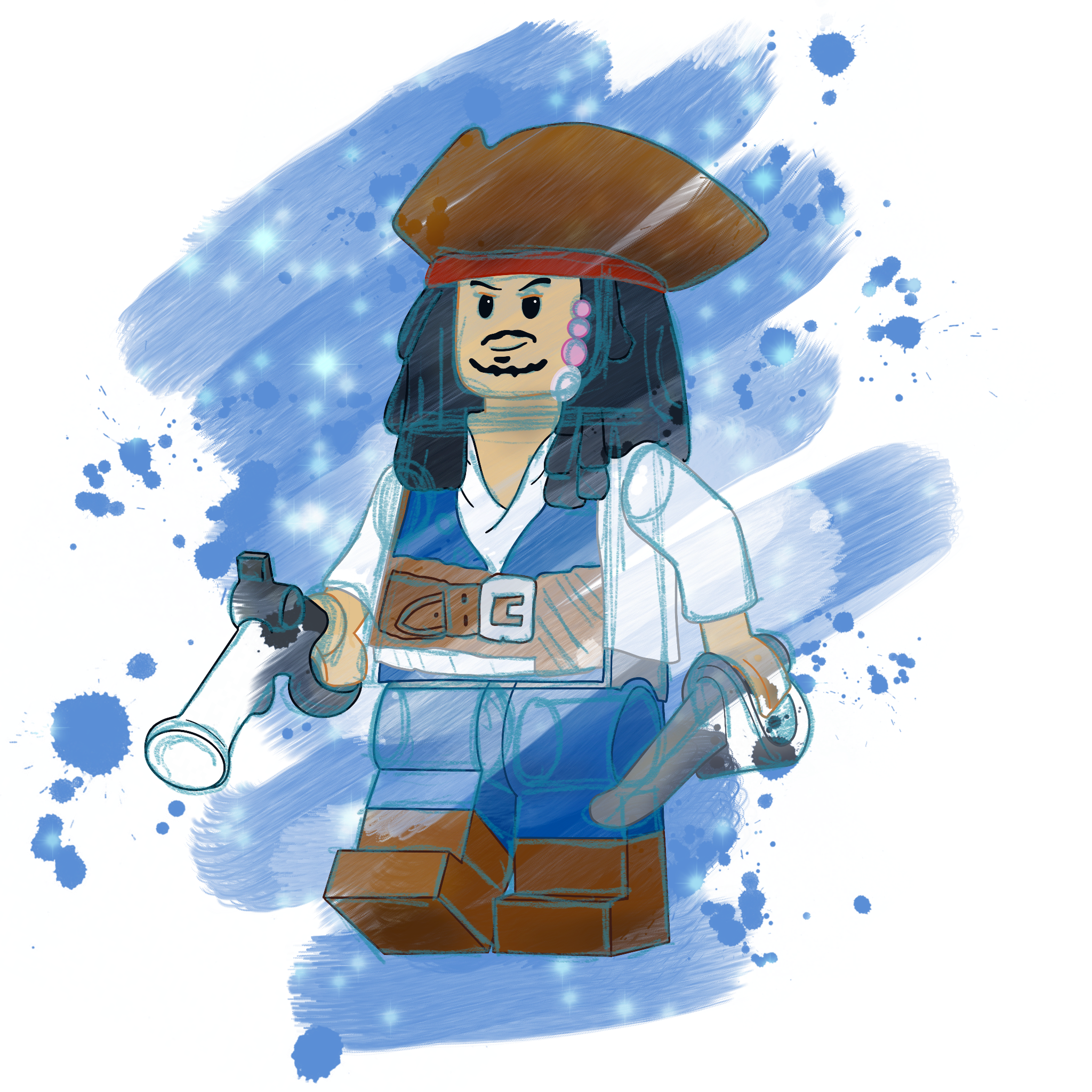 Check out the fan-built Pirates of the Caribbean Lego Display
