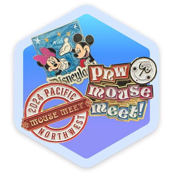 Participate in pin trading and education